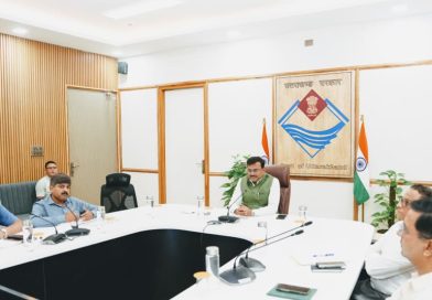 मुख्य सचिव आनन्द बर्द्धन ने की वाह्य सहायतित परियोजनाओं की प्रगति की समीक्षा