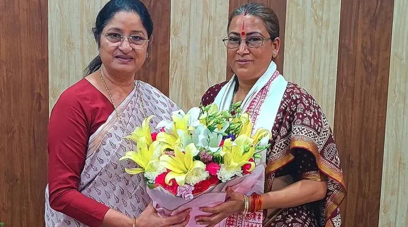 कैबिनेट मंत्री रेखा आर्या ने केंद्रीय महिला एवं बाल विकास मंत्री से की शिष्टाचार भेंट